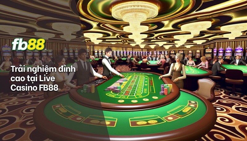 Trải nghiệm đỉnh cao tại Live Casino Fb88 Live Casino Fb88