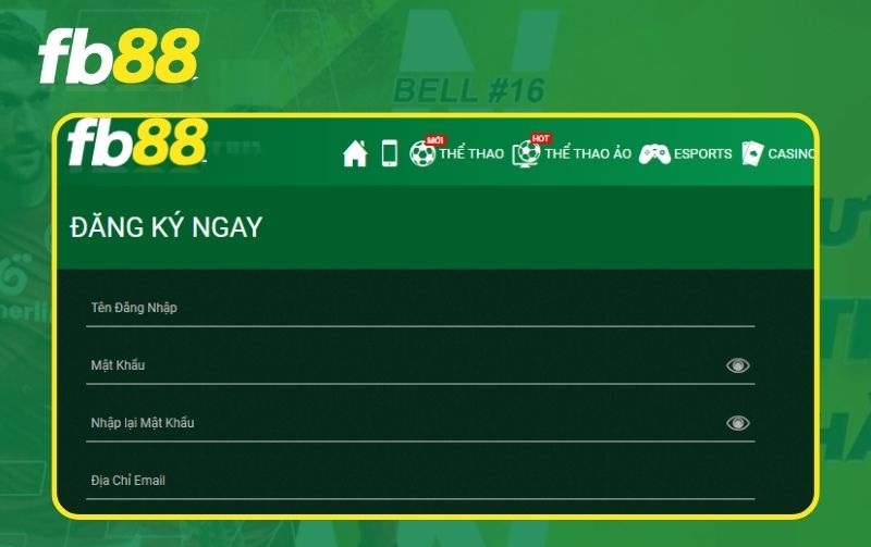 Đăng ký tài khoản FB88 Mega keno fb88