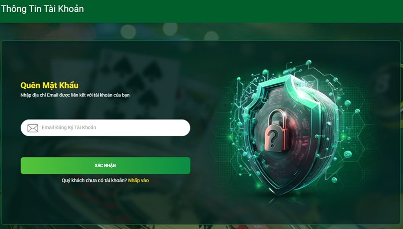 Quên mật khẩu Fb88