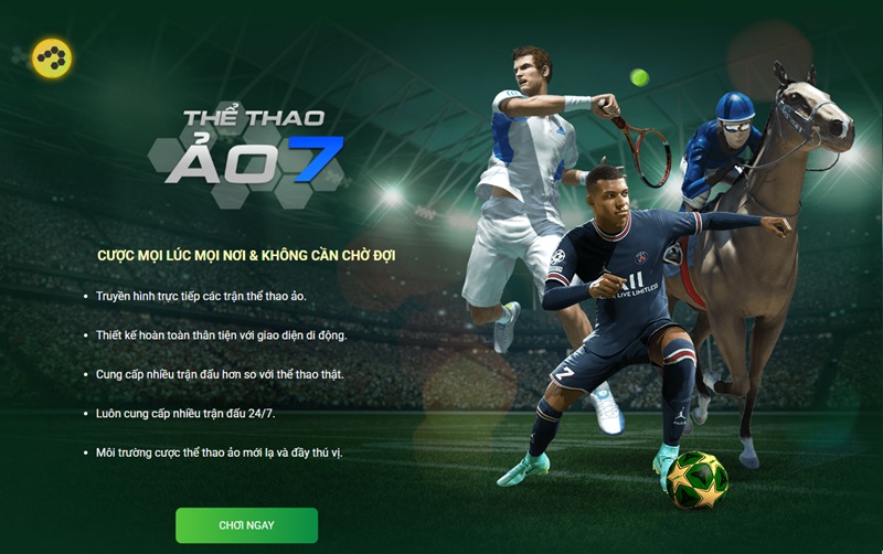 Thể thao ảo tốc độ cao Thể thao ảo FB88